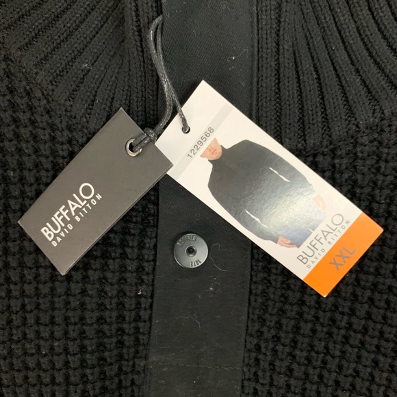 Buffalo David Bitton Mens Mock Neck Sweater 2XL - Picture 5 of 7